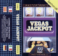 Vegas Jackpot ZX Spectrum US box art